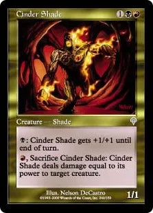 《燃えがらの影/Cinder Shade》[INV] 金U