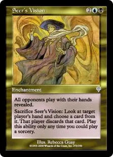 《予見者の幻視/Seer's Vision》[INV] 金U