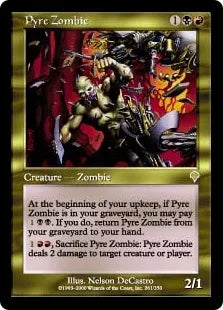 《火葬のゾンビ/Pyre Zombie》[INV] 金R