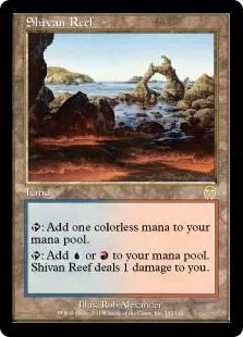 《シヴの浅瀬/Shivan Reef》[APC] 土地R