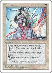 《未来視/Visions》[4ED] 白U