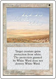 《白の護法印/White Ward》[4ED] 白U