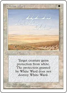 《白の護法印/White Ward》[4ED] 白U