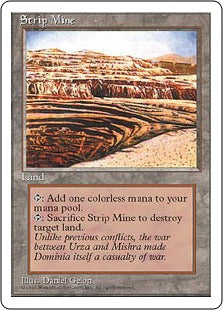 《露天鉱床/Strip Mine》[4ED] 土地U