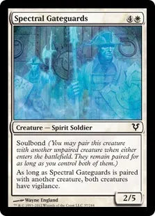 《幽体の門護衛/Spectral Gateguards》[AVR] 白C