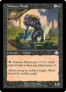 《ナカイヤの影/Nakaya Shade》[PCY] 黒U