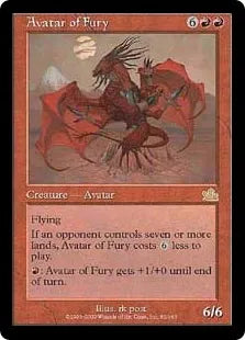 《憤怒の化身/Avatar of Fury》[PCY] 赤R