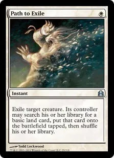 《流刑への道/Path to Exile》[CMD] 白U