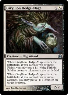 《グウィリオンの垣魔道士/Gwyllion Hedge-Mage》[CMD] 混U