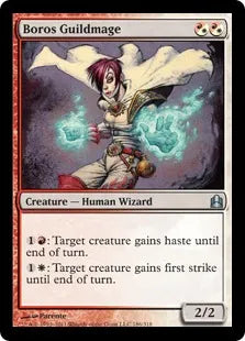 《ボロスのギルド魔道士/Boros Guildmage》[CMD] 混U