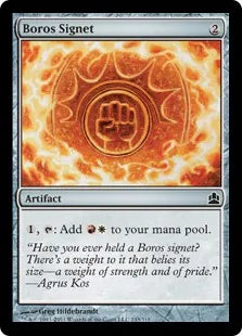《ボロスの印鑑/Boros Signet》[CMD] 茶C
