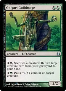 《ゴルガリのギルド魔道士/Golgari Guildmage》[CMD] 混U