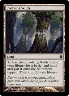 《進化する未開地/Evolving Wilds》[CMD] 土地C
