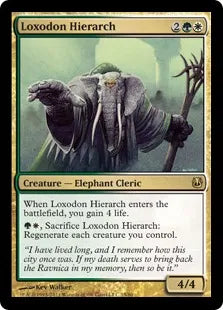 《ロクソドンの教主/Loxodon Hierarch》[AvN] 金R