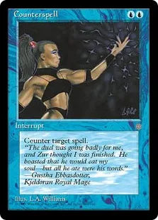 《対抗呪文/Counterspell》[ICE] 青C