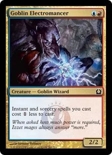 《ゴブリンの電術師/Goblin Electromancer》[RTR] 金C
