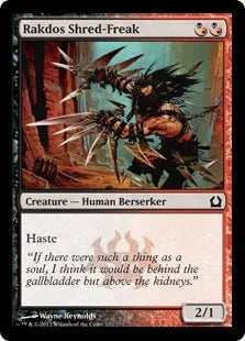 《ラクドスの切り刻み教徒/Rakdos Shred-Freak》[RTR] 混C