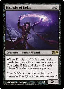 《ボーラスの信奉者/Disciple of Bolas》[M13] 黒R