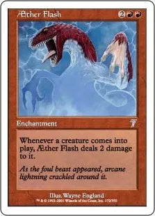 《上天の閃光/AEther Flash》[7ED] 赤U