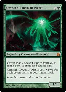 《マナの座、オムナス/Omnath, Locus of Mana》[FtV:Legends] 緑