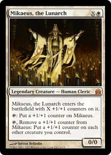 《月皇ミケウス/Mikaeus, the Lunarch》[FtV:Legends] 白