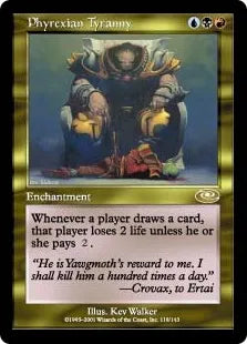 《ファイレクシアの暴政/Phyrexian Tyranny》[PLS] 金R