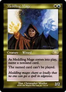 《翻弄する魔道士/Meddling Mage》[PLS] 金R