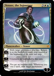 《滞留者ヴェンセール/Venser, the Sojourner》[VvK] 金R