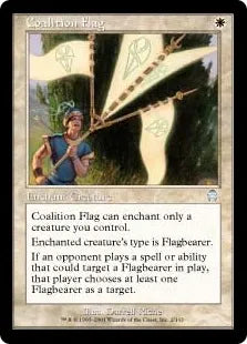 【Foil】《連合旗/Coalition Flag》[APC] 白U
