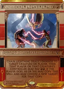 《稲妻の連鎖/Chain Lightning》[MPS] 赤