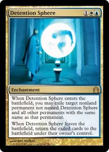 《拘留の宝球/Detention Sphere》[RTR] 金R