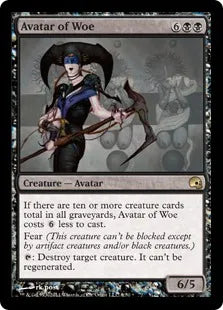 《悲哀の化身/Avatar of Woe》[GRB] 黒R