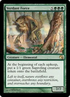 《新緑の魔力/Verdant Force》[GRB] 緑R