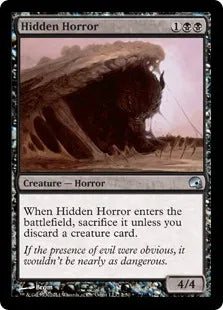 《隠された恐怖/Hidden Horror》[GRB] 黒U