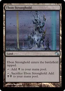 《漆黒の要塞/Ebon Stronghold》[GRB] 土地U