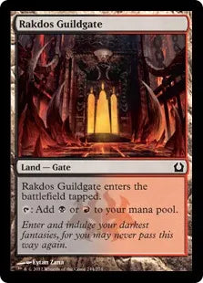 《ラクドスのギルド門/Rakdos Guildgate》[RTR] 土地C
