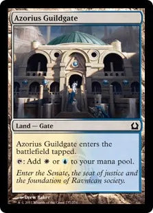 《アゾリウスのギルド門/Azorius Guildgate》[RTR] 土地C