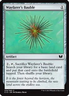 《旅人のガラクタ/Wayfarer's Bauble》[C15] 茶C