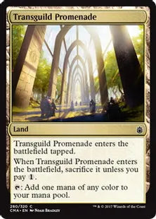 《ギルド渡りの遊歩道/Transguild Promenade》[CMA17] 土地C