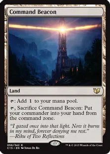 《統率の灯台/Command Beacon》[C15] 土地R