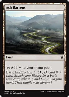《灰のやせ地/Ash Barrens》[C16] 土地C
