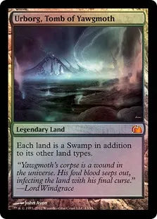 《ヨーグモスの墳墓、アーボーグ/Urborg, Tomb of Yawgmoth》[FtV:Realms]　土地