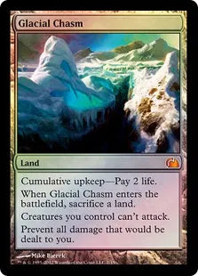 《Glacial Chasm》[FtV:Realms]　土地