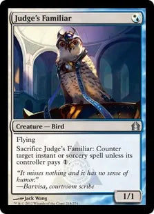 《審判官の使い魔/Judge's Familiar》[RTR] 混U
