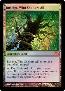 《すべてを護るもの、母聖樹/Boseiju, Who Shelters All》[FtV:Realms]　土地