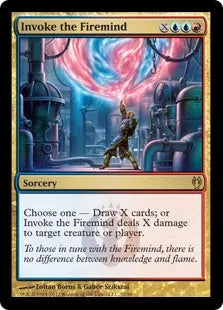 《火想者の発動/Invoke the Firemind》[IvG] 金R