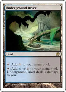 《地底の大河/Underground River》[9ED] 土地R