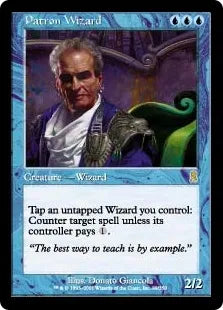 《守護ウィザード/Patron Wizard》[ODY] 青R