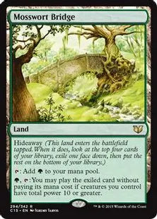 《苔汁の橋/Mosswort Bridge》[C15] 土地R