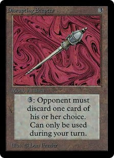 《破裂の王笏/Disrupting Scepter》[LEA] 茶R